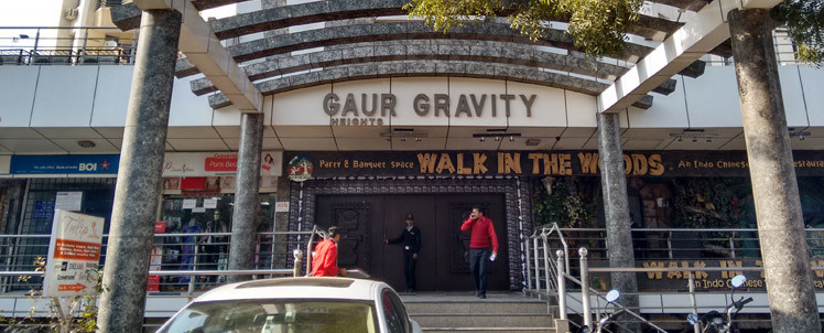  gravity at gaur heights Elevation