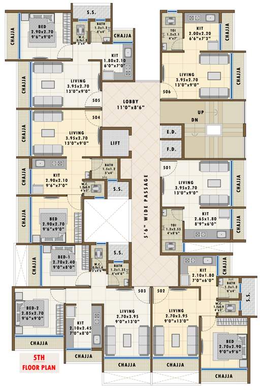 Images for Cluster Plan of Pratham Sky Garden