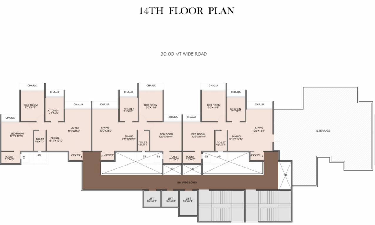  la palacio La Palacio Cluster Plan