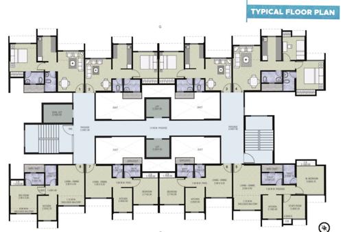  metro-hive-d-1 Images for Cluster Plan of Vihang Metro Hive D 1