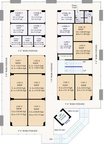Images for Cluster Plan of Shri Retailex 1A
