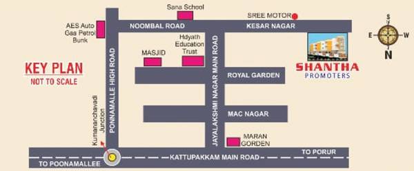 Images for Location Plan of Shantha Flats