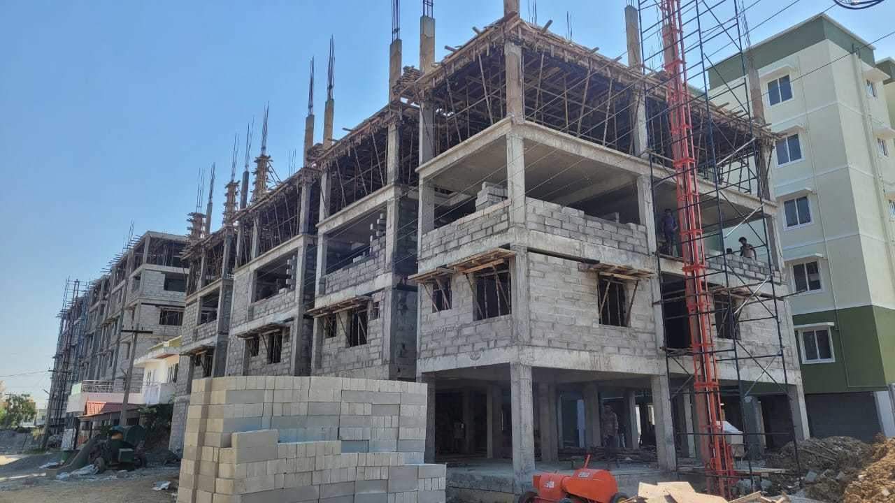  baashyaam le chalet smart choice homes Block 1 Construction Status May 23