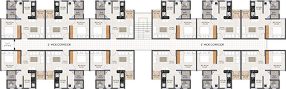 Images for Cluster Plan of Felicity Adobe LLP Swarna Griha I