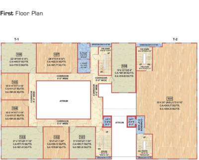  alpha-tower Typical 1st Floor Plan