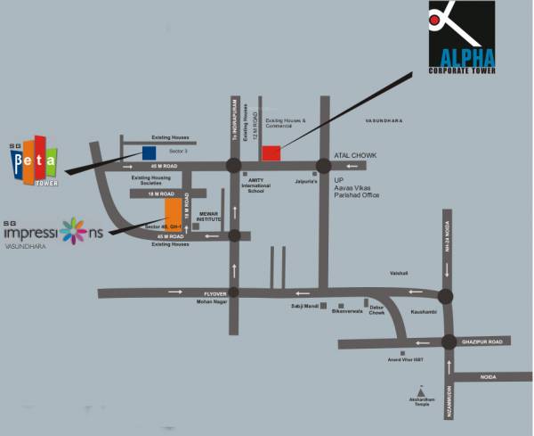  alpha-tower Location Plan