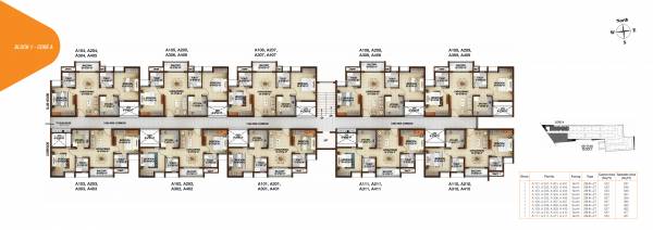  casagrand-nextown Block 1 Cluster Plan