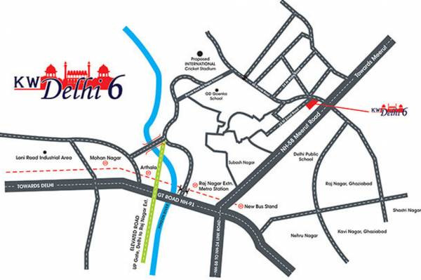 Images for Location Plan of K W Delhi 6 Images for Location Plan of K W Delhi 6