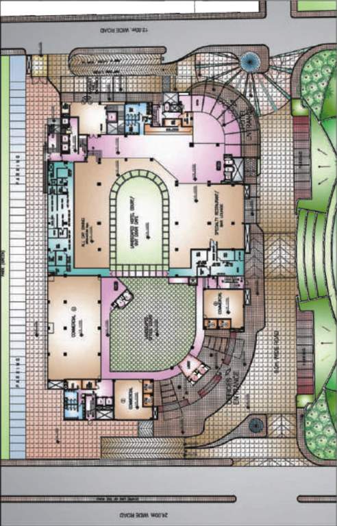  trade tower Cluster Plan