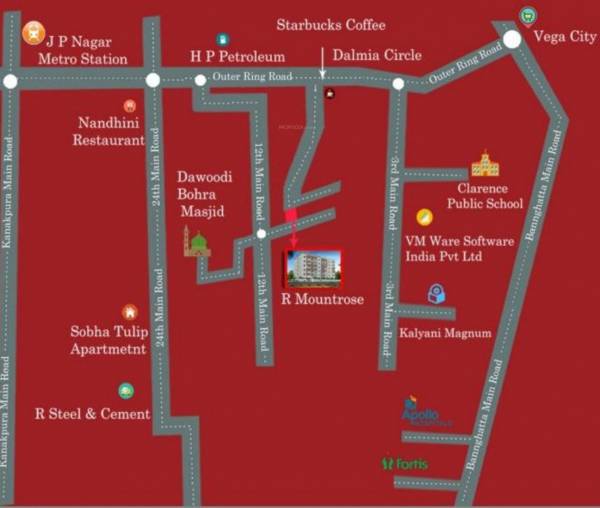 Images for Location Plan of R Mountrose Apartment