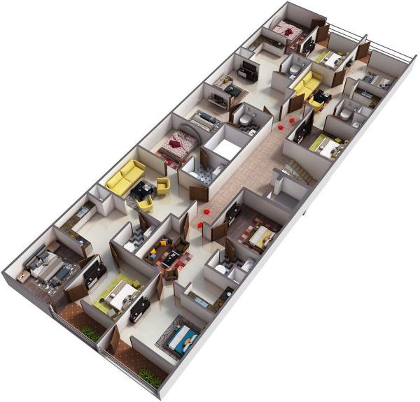 Images for Cluster Plan of Shiva Luxurious Homes Images for Cluster Plan of Shiva Luxurious Homes