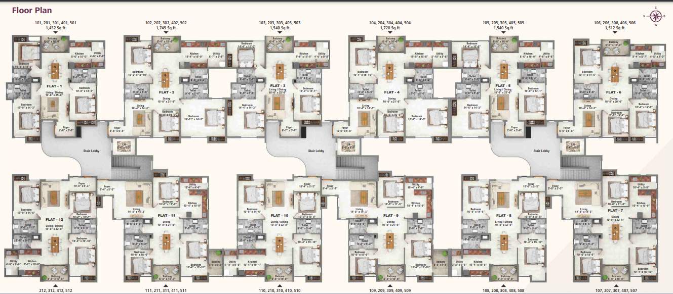  viswa Images for Cluster Plan of Sreevatsa Viswa