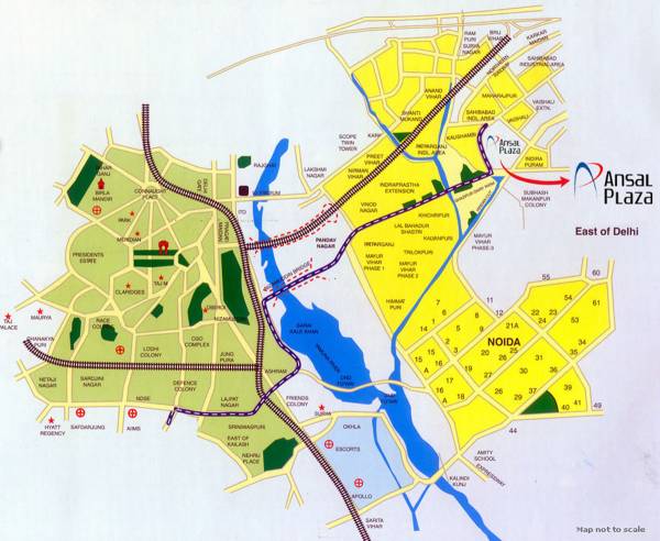 Images for Location Plan of Ansal Plaza Images for Location Plan of Ansal Plaza