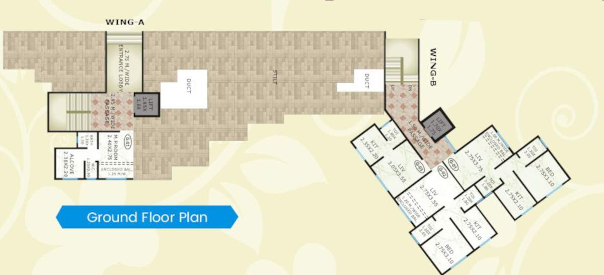  santa maria parivar Santa Maria Parivar Cluster Plan for Ground Floor