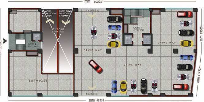 Images for Cluster Plan of Shri Siya Corporate Park