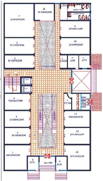 Images for Cluster Plan of Pristine Mall N Multiplex