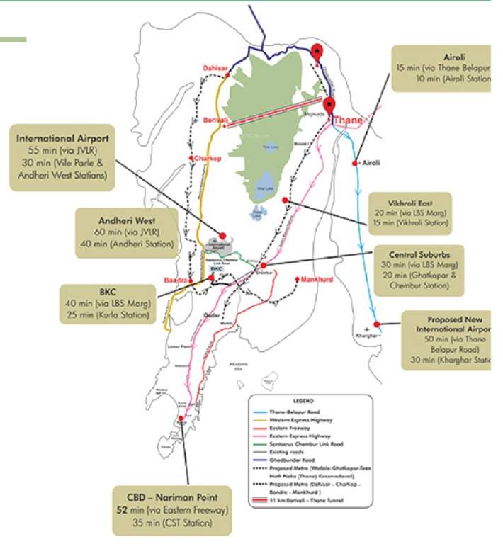  amara tower 24 and 25 Location Plan