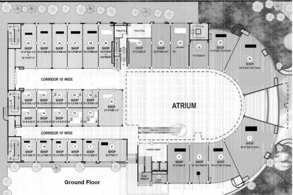 Images for Cluster Plan of Suncity North Square Mall