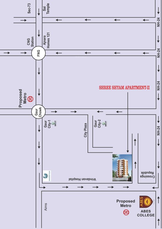 Images for Location Plan of Sejwal Shree Shyam Apartments 2