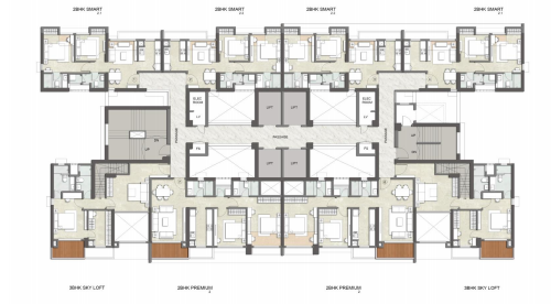  sector-5-wing-j-and-k Wing J Cluster Plan
