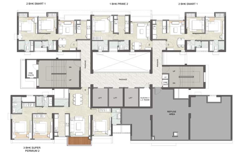  sector 5 wing j and k Wing J Cluster Plan