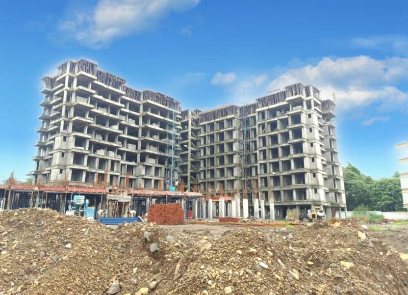  vrindavan-flora-rasayani-garden-phase-ii Building No. 2 - Cosmos Construction Status Aug-20