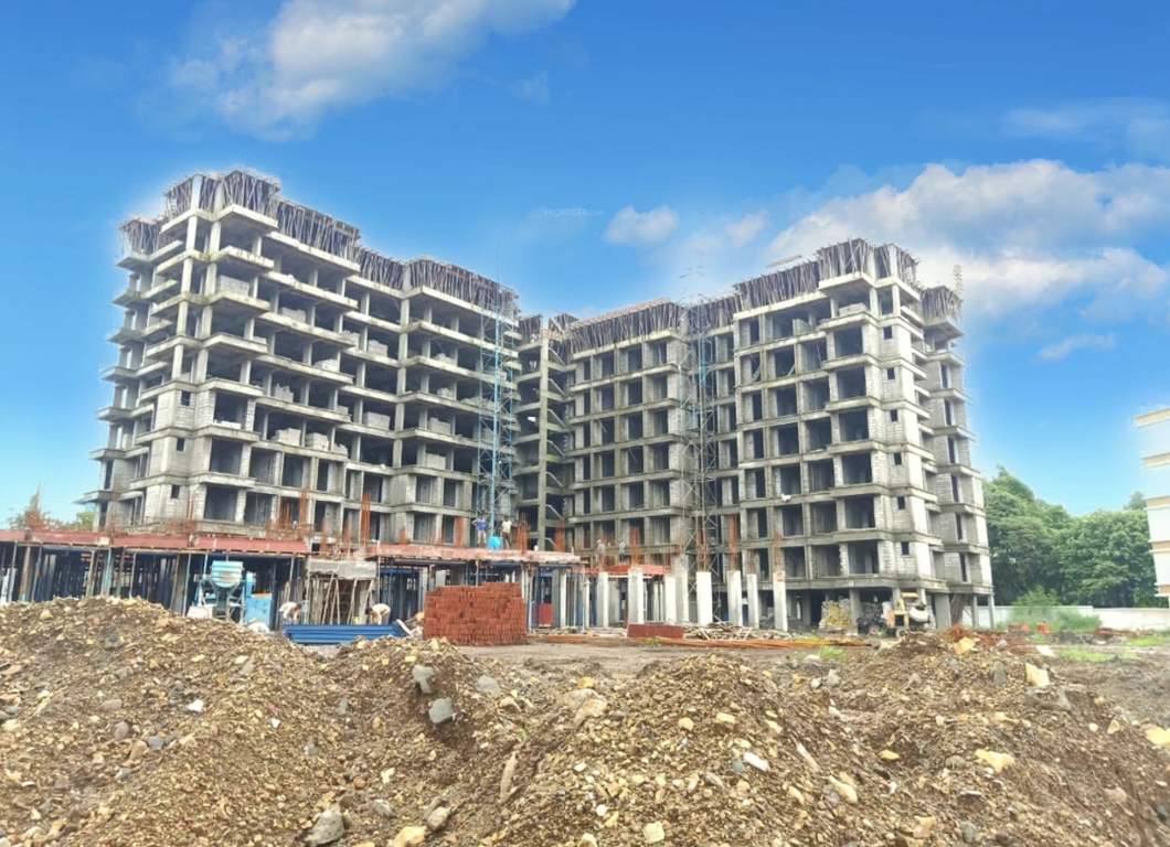  vrindavan flora rasayani garden phase ii Building No. 2   Cosmos Construction Status Aug 20