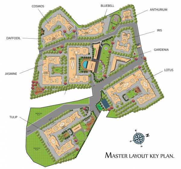  vrindavan-flora-rasayani-garden-phase-ii Master Plan