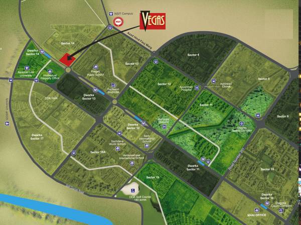 Images for Location Plan of Pratham Vegas Mall