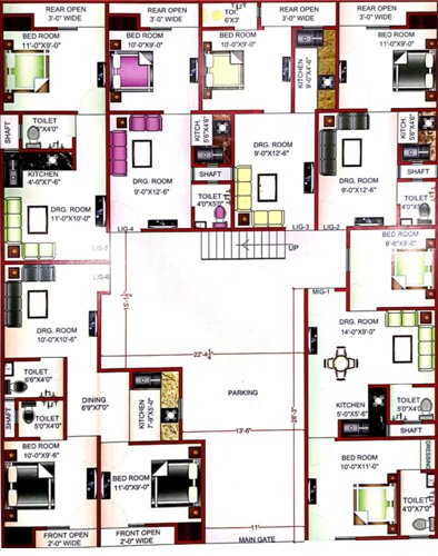 Images for Cluster Plan of Unnati DLF Dream Home