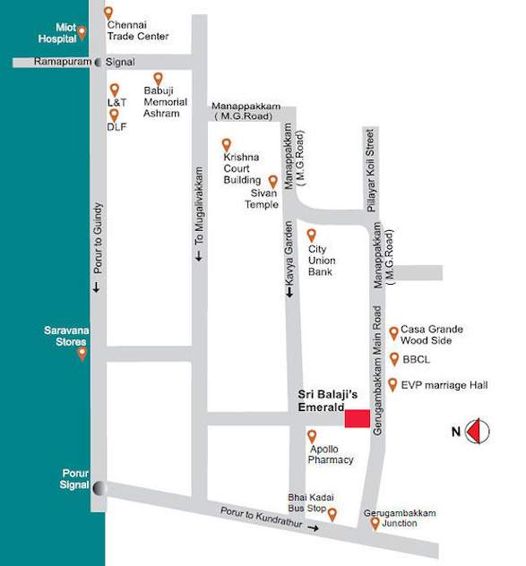  emerald Location Plan