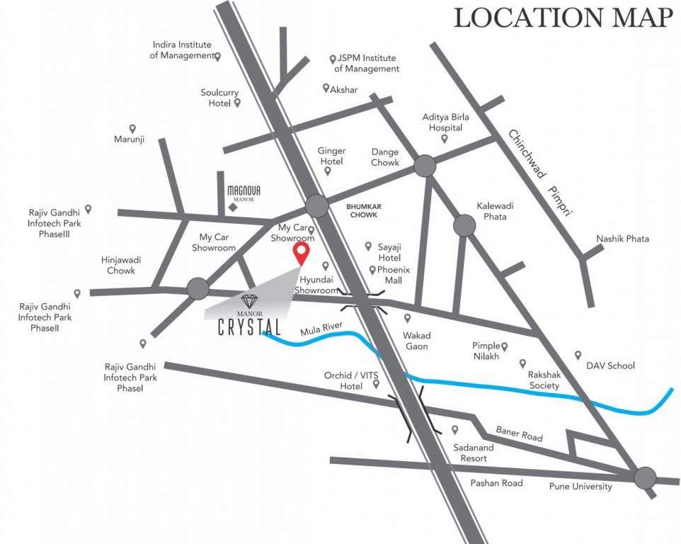  manor crystal Location Plan