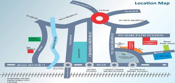 Images for Location Plan of Sanskriti Garden 2