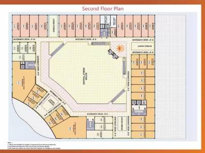 Cluster Plan for 2nd Floor mall Cluster Plan for 2nd Floor