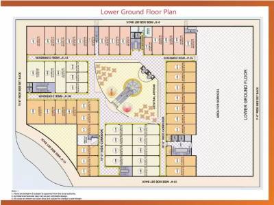 Cluster Plan for ground Floor mall Cluster Plan for ground Floor