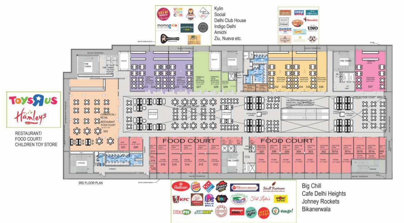  delhi mall Cluster Plan