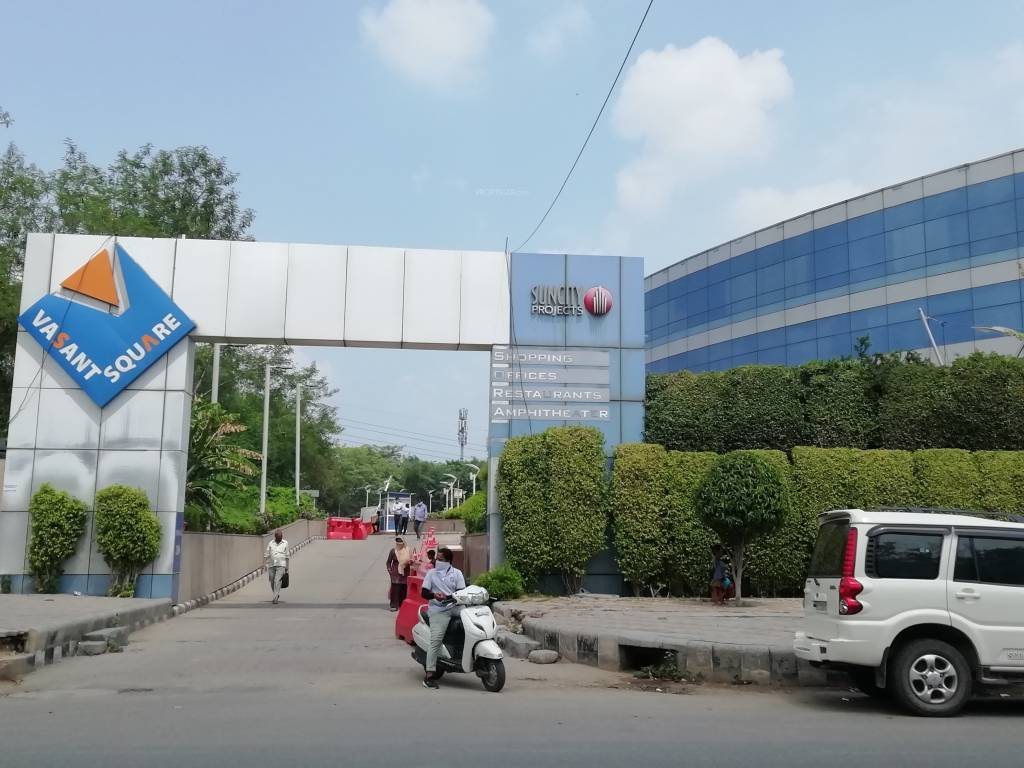  vasant square Elevation