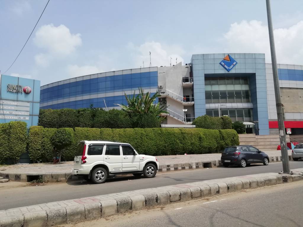  vasant square Elevation