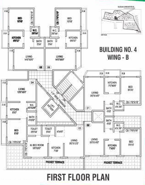 Images for Cluster Plan of Comfort Residency