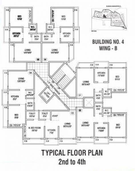 Images for Cluster Plan of Comfort Residency