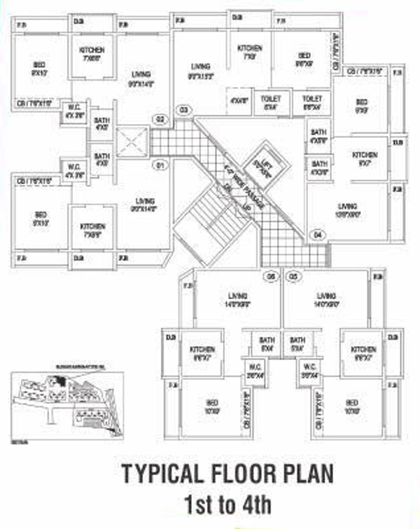 Images for Cluster Plan of Comfort Residency