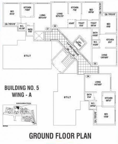 Images for Cluster Plan of Comfort Residency