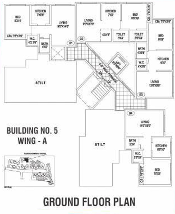 Images for Cluster Plan of Comfort Residency