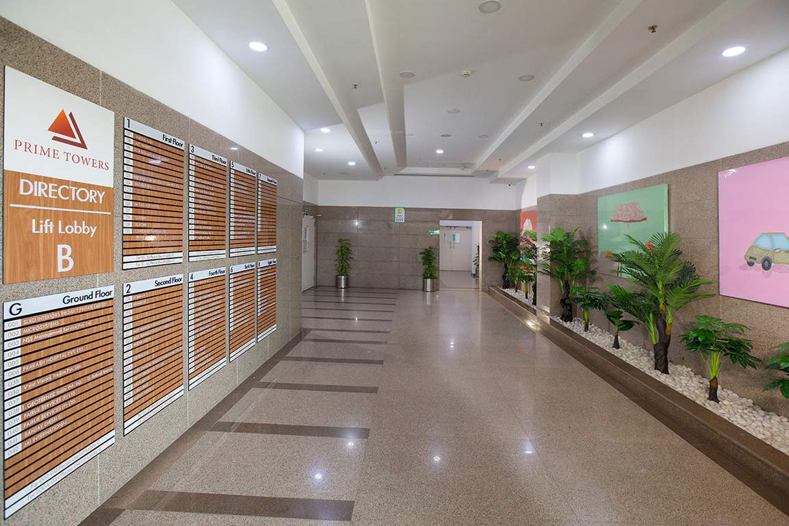 prime towers Entrance Lobby
