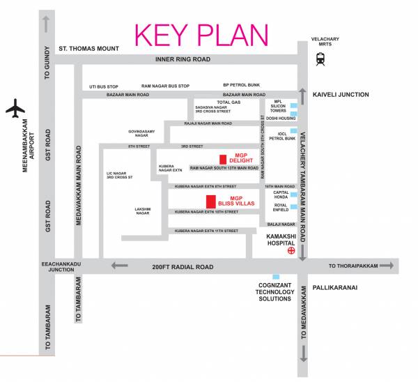  bliss-villa Location Plan