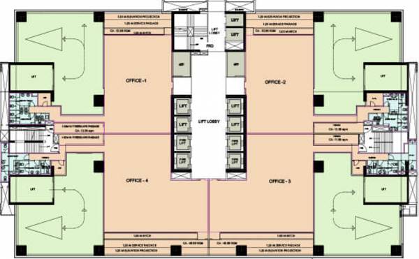 Images for Cluster Plan of Shree Naman Naman Midtown