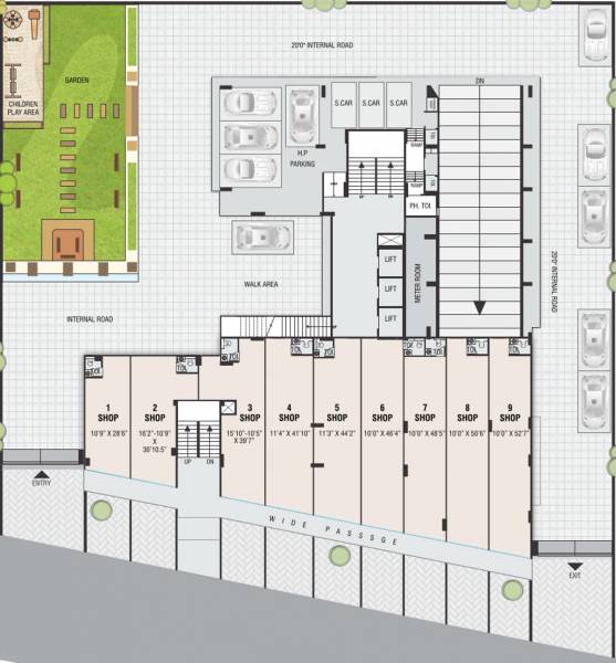 Images for Layout Plan of Swastik Eminence