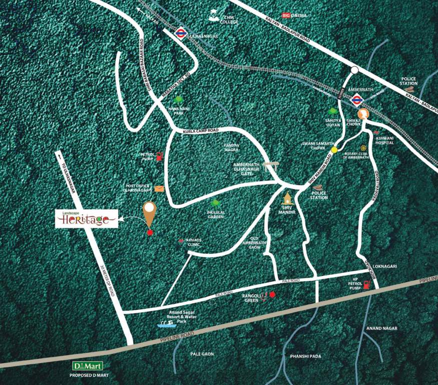  heritage Location Plan