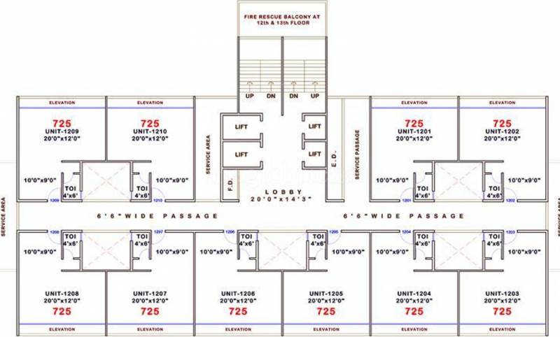 Images for Cluster Plan of Vintage The Pacific