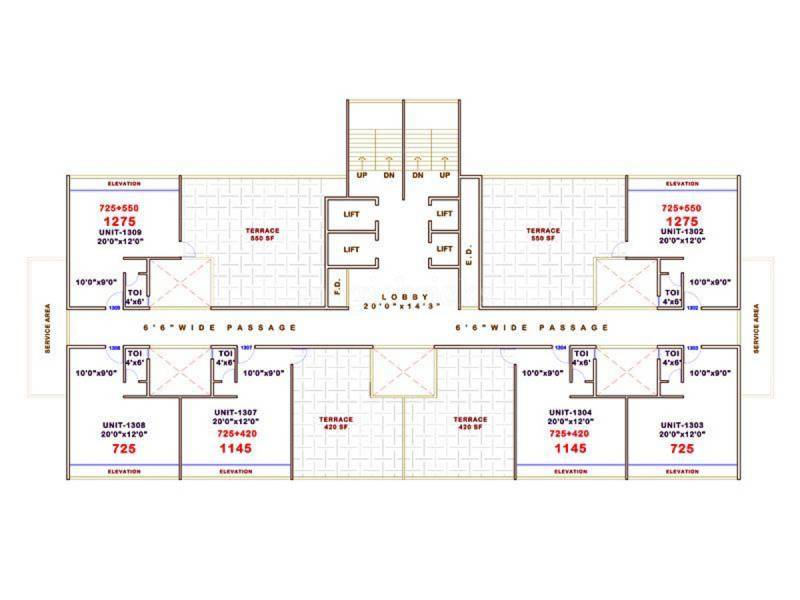 Images for Cluster Plan of Vintage The Pacific